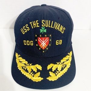 The Corps Santa Barbara California USS The Sullivans DDG 68 Baseball Cap Embroid